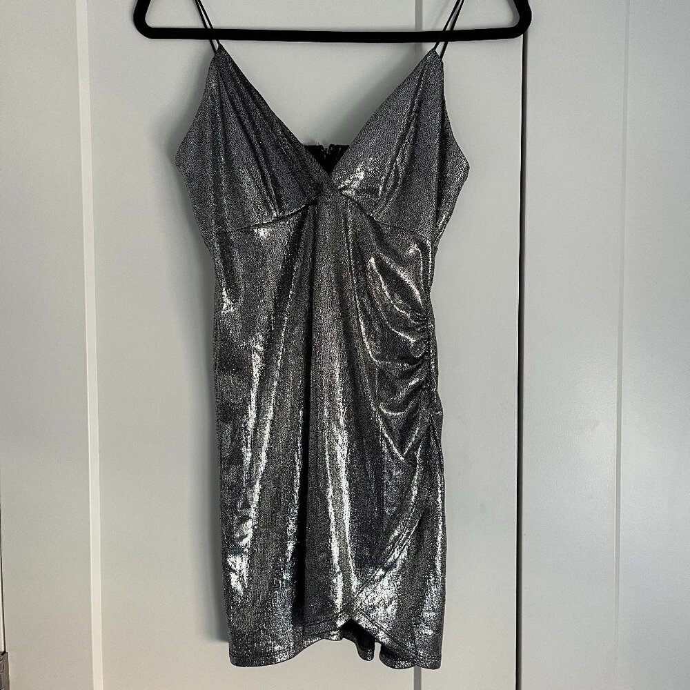 Shiny Mini Dress | Size M
